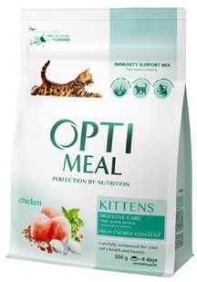 Optimeal Kittens 4 кг - корм для кошенят з куркою B1840901 фото