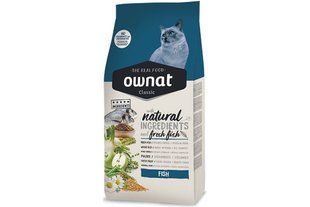 Ownat Classic Fish Cat 4 кг сухой корм для взрослых кошек, с рыбой 16242 фото