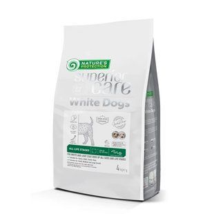 NP SC WHITE DOGS Insect ALL SIZES & LIFE STAGES корм для собак 4 кг. NPSC47598 фото