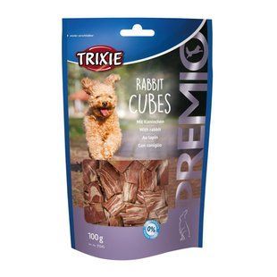 Лакомство для собак Trixie Premio Rabbit Cubes 100 г (кролик) 31545 фото