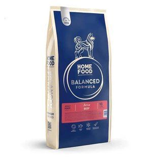 Сухий корм для активних дорослих собак яловичина Home Food dog Adult Maxi 10 кг 4828331291000 фото