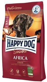 Корм Happy dog Sensible Africa для собак при аллергиях и пищевой непереносимости, без злаков, 1 кг 3545 фото