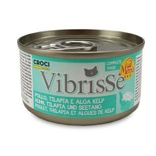 Консерва для кошек VIBRISSE MENU, курица с тилапией в соусе из водорослей, 70г C1018077 фото