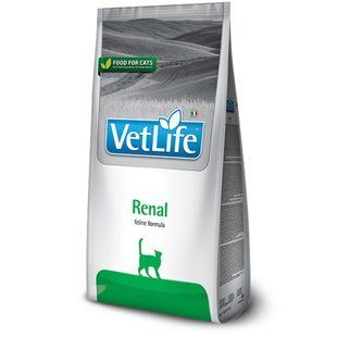 Сухой корм Farmina Vet Life Renal для кошек, для поддержания функции почек, 400 г 160383 фото