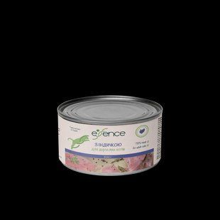 Вологий корм для дорослих котів Essence з індичкою, 200 г 20406 фото