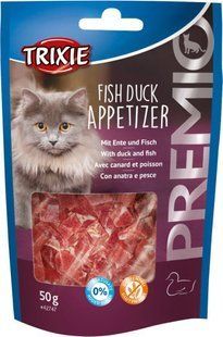 Лакомство для кошек Premio Fish Duck Appetizer с уткой и рыбой 50 г 42727 фото