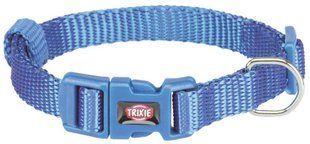 Нашийник для собак Trixie Premium нейлон, XS-S: 22-35 см / 10 мм, синій 201402 фото