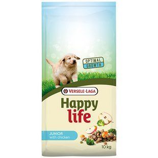 Happy Life Junior with Chicken 10 кг сухий преміум корм для цуценят всіх порід 310403 фото