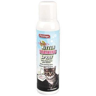 Flamingo Kitten Training Spray спрей для привчання кошеня до туалету, когтеточке, іграшці 0,12 507794 фото