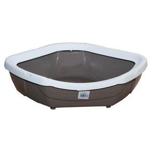 Туалет для кош угловой CORNER OPEN, 52x50x14 см CORNEROPEN фото