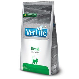 Сухой корм Farmina Vet Life Renal для кошек, для поддержания функции почек, 2 кг 160384 фото