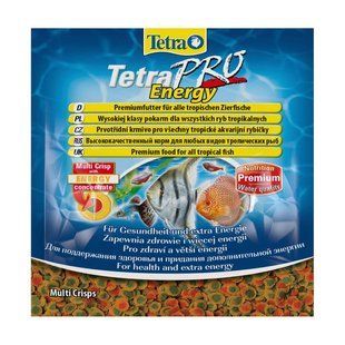 Корм Tetra PRO Energy Crisps 12 г для всех видов рыб 149335 фото