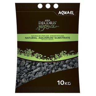 Грунт для акваріума Aquael, базальтовий гравій 10 кг (2-4 мм) 246271 фото