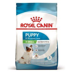 Корм Royal Canin X-Small Puppy 3 кг для щенков миниатюрных пород до 10 месяцев 10020301 фото