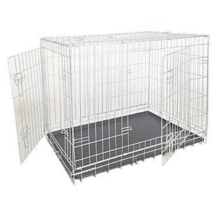 Клетка для собак, цинк, 2 двери, 93х62х69см C2D00054 фото