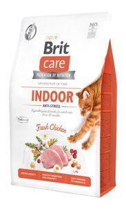 Корм Brit Care Cat GF Іndoor Anti-stress 2 кг для кішок всіх порід, які живуть в приміщенні 171302/0853 фото
