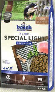 Bosch Special Light 12,5 кг сухий корм для дорослих собак з надмірною вагою та собак схильних до повноти 52170125 фото