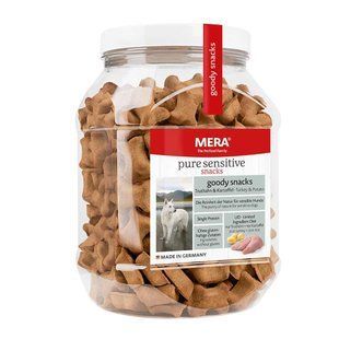 Mera good snacks pure sensitive Truthahn & Kartoffel 600г снеки для чувствительных собак с индейкой и картофел 059278-9218 фото