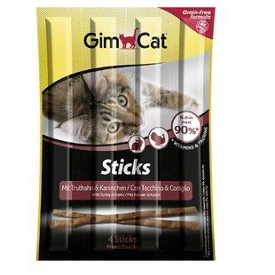 Мясные палочки для кошек индейка и кролик grain-free 4шт G-420530 фото