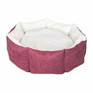 Ліжка для творіння Cupcake,круглій (марсала/біж) 80 см 25кг L VR03//3374 фото