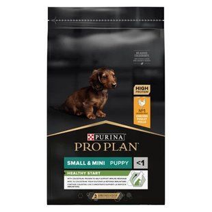 Сухой корм Purina Pro Plan Puppy Small&Mini Optistart для щенков малых пород, с курицей, 7 кг 12392131 фото