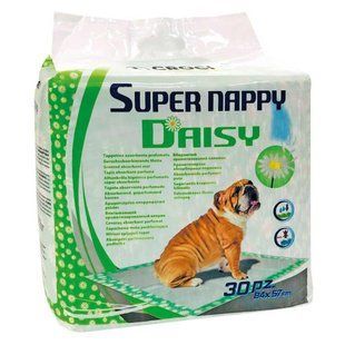 Croci Super Nappy пеленки для собак с ароматом ромашки Дейзи 84х57см, 30шт /уп C6028313ромашка фото