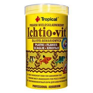 Сухой корм для аквариумных рыб Tropical в хлопьях &laquo;Ichtio-Vit&raquo; 500 мл (для всех аквариумных рыб) 77005 фото