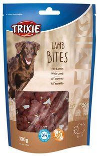 Ласощі Trixie Premio Lamb Bites для собак, з ягням, 100 г 31544 фото