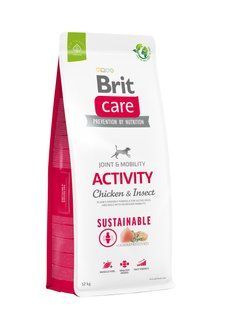 Brit Care Dog Sustainable Activity 12 кг для активных собак курица и насекомые 172192 фото