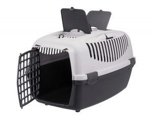 Переноска Trixie Capri 3 61х40х38 см для собак и кошек до 12 кг, серый TX-39831 фото