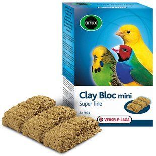 Versele-Laga OrLux Clay Bloc Mini мінеральний блок із глиною для дрібних птахів 0,54 кг 241000 фото