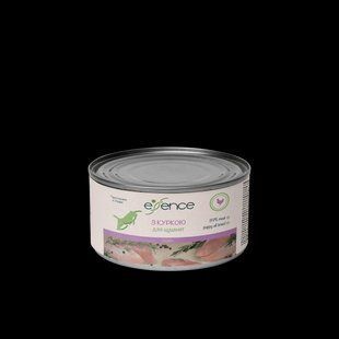 Вологий корм для цуценят Essence з куркою, 200 г 20369 фото