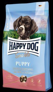 Сухий корм Happy dog Baby 1 кг для цуценят всіх порід з чутливим травленням від 1 до 6 місяців 60383 фото