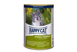 Консерва Happy Cat Dose Lamm and Truth Gelee для дорослих кішок вагою близько 4 кг, з ягням, 400 г 1002420 фото
