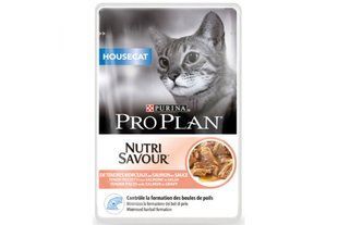 Pro Plan Cat Indoor 85г х 26 шт вологий корм для кішок з лососем 12457618/П фото