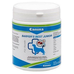 Canina Barfers Best Junior 350г вітамінно-мінеральний комплекс для цуценят і молодих собак 128518 AD фото