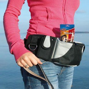 Сумка на пояс Baggy Belt, ремень: 62&ndash;125 см, черный/серый TX-3237 фото