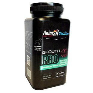 Вітаміни AnimAll VetLine Growth PRO для великих порід собак 2 г &times; 250 табл 139887 фото
