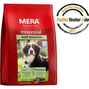 Mera essential Soft Brocken корм для собак с нормальным уровнем активности, мягкая крокета, 1кг 061281-1226 фото