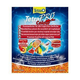 Tetra PRO Colour 12 г для здорового роста рыб и чистоты воды 149366 фото