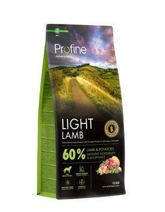 Корм Profine Light Lamb and Potatoes для собак с избыточным весом с ягнятиной и картофелем 12 кг 173081 фото