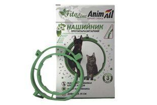 AnimAll FitoLine Nature нашийник проти бліх та кліщів для кішок і собак, 35 см зелений 70682 фото