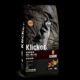 Сухий корм Klicker Холістик беззерновий для дорослих собак з ЯГНЯМ 1кг. 400280 фото