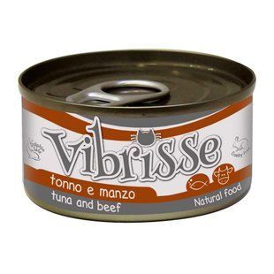 Консерва для кота Vibrisse тунец/говядина, 70г C1018903 фото