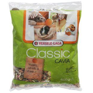 Versele-Laga Classic Cavia 0.5 кг зерновая смесь для морских свинок с витамином C 616123 фото