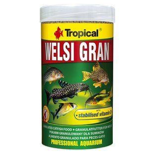 Сухий корм для акваріумних риб Tropical в гранулах &laquo;Welsi Gran&raquo; 250 мл (для донних риб) 60464 фото