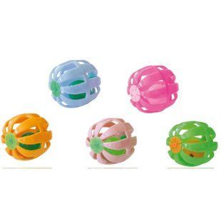 Игрушка для кошек Croci Мяч-клетка со звонком, Д=4 см C6098648 фото