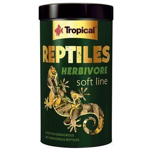 Багатокомпонентний корм для травоїдних рептилій Tropical &laquo;Reptiles Herbivore&raquo; 250 мл 11634 фото