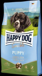 Корм Happy dog Baby Lamb & Rice 10 кг для цуценят середніх і великих порід від 4 тижні 61009 фото
