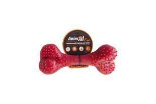 Игрушка для собак AnimAll Fun кость, фиолетовая, 25 см 113020 фото
